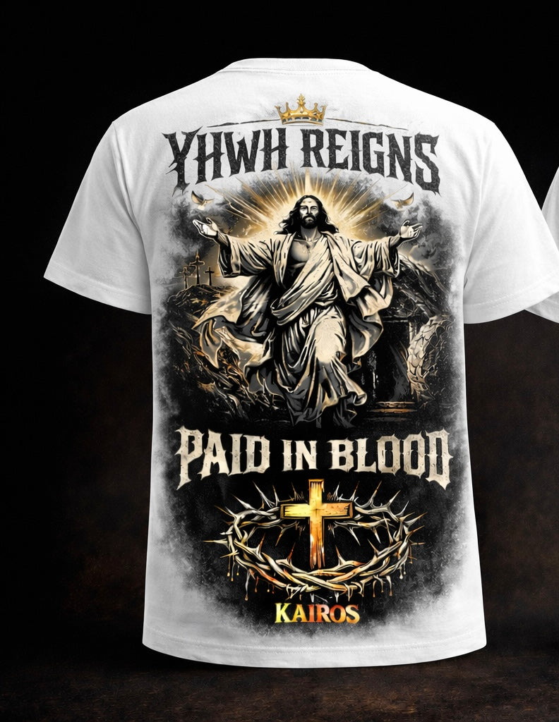 Camiseta YHWH Reign™ | Fe que gobierna