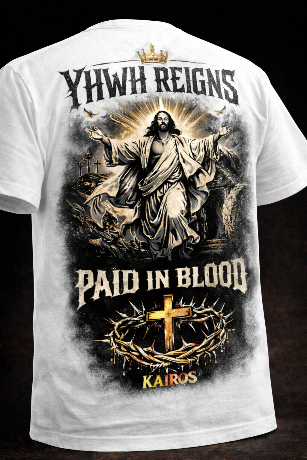 Camiseta YHWH Reign™ | Fe que gobierna