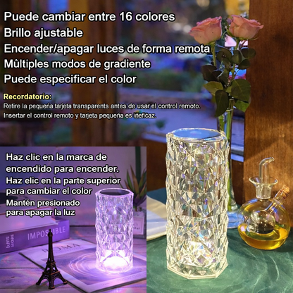 Aura Crystal™ – Lámpara LED Ambiental